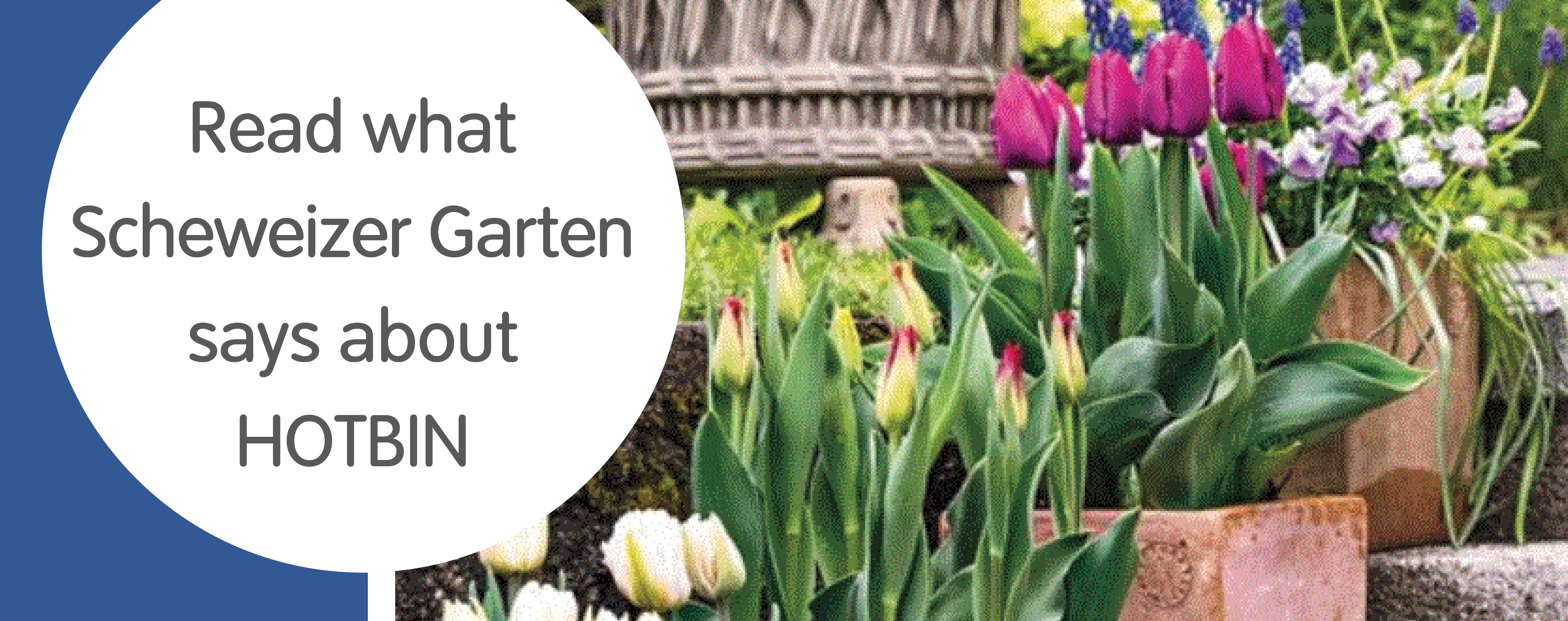 Schweizer Garten Magazine rates HOTBIN performance