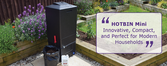 HOTBIN Mini Composter: Innovative, Compact, and Perfect for Modern Households