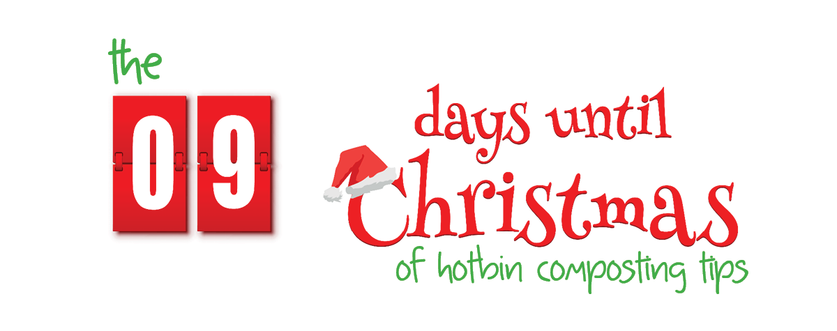 9 Days until Christmas Composting Tips