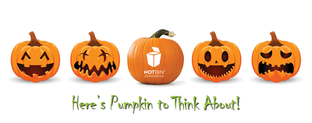 Boo to Landfills This Season! Compost Your Pumpkin with HOTBIN