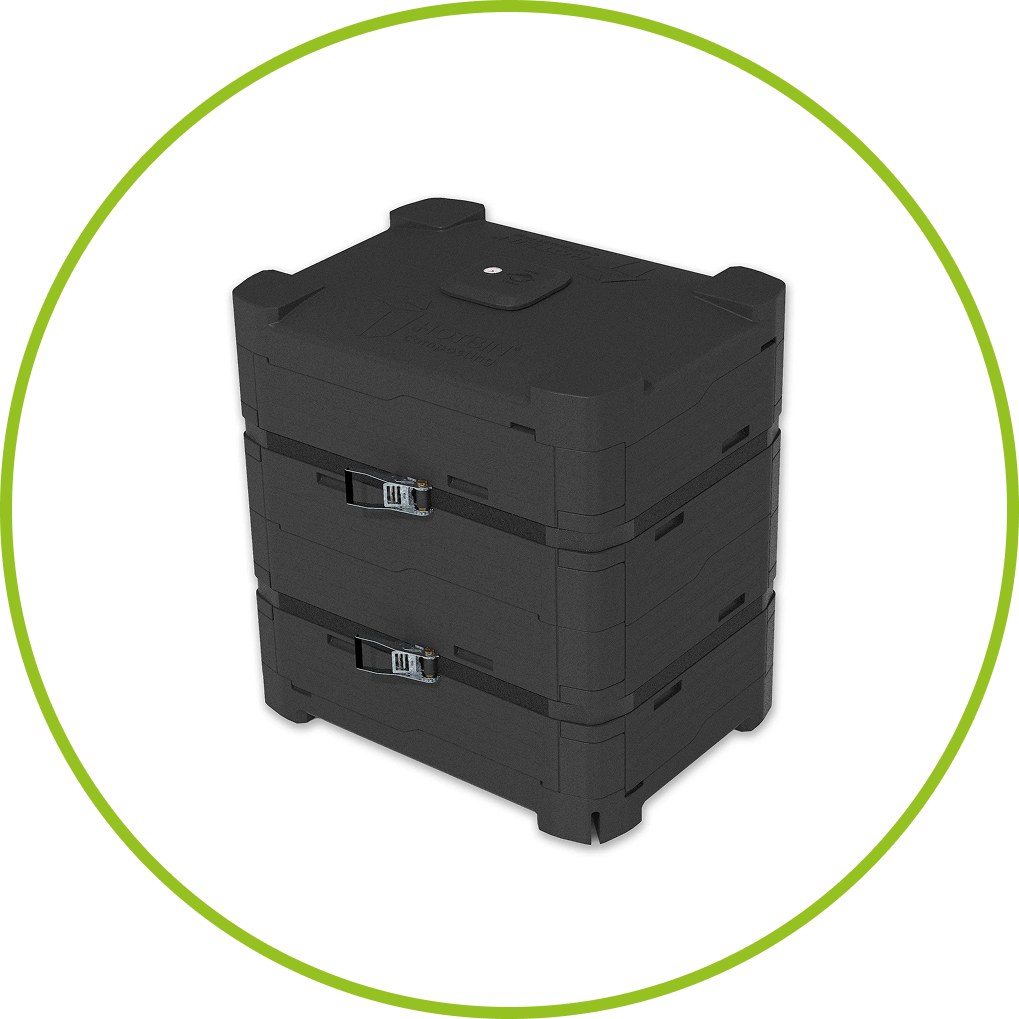 Large-capacity composters