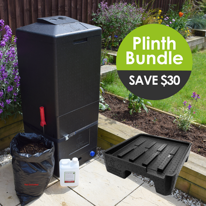 HOTBIN 100 Bundle (Mini Bin & Plinth)