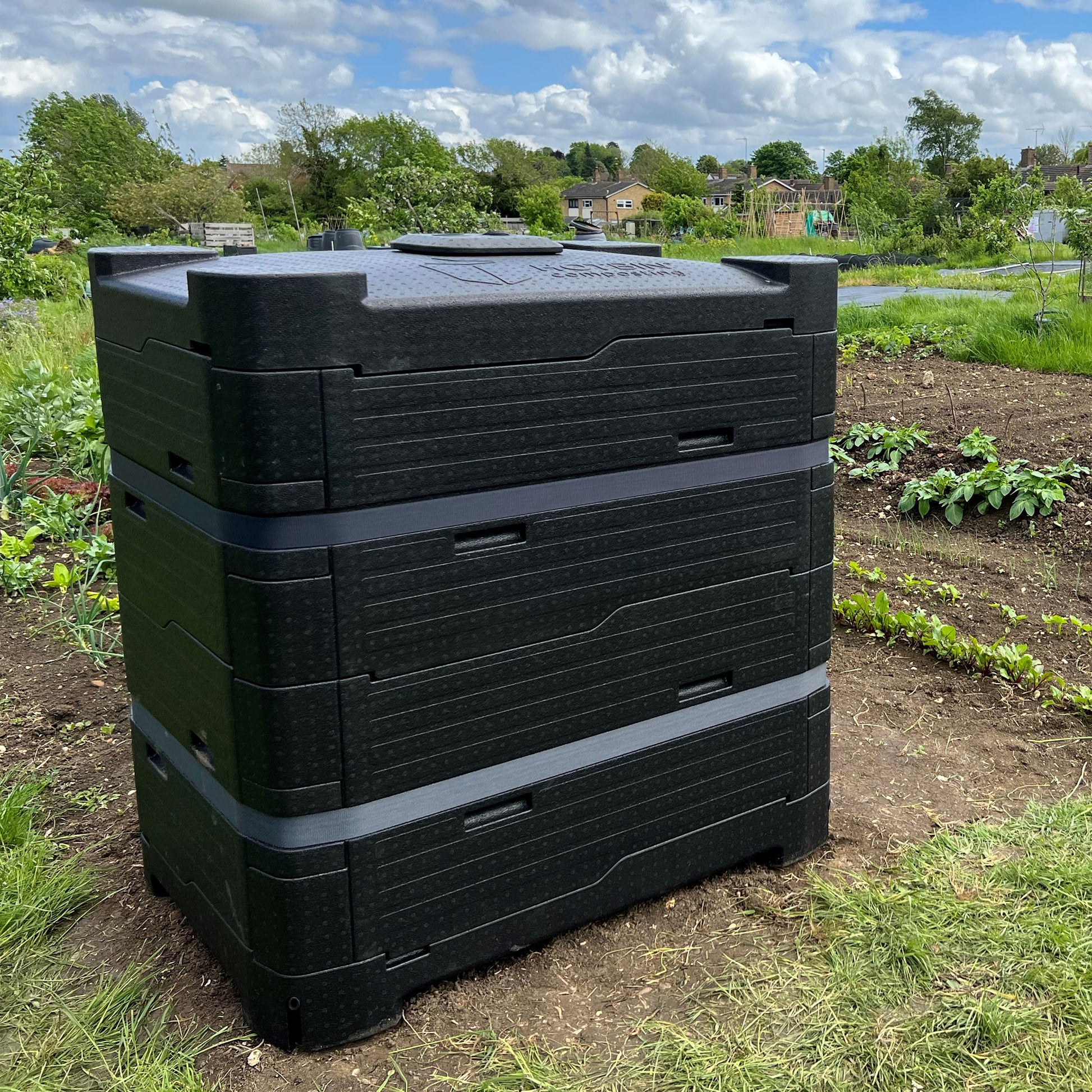 HOTBIN Mega Composter at the allotment